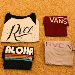 Women’s surf T-shirts small and XS